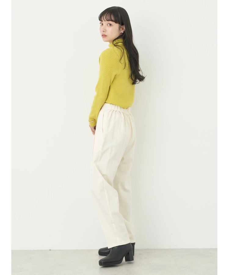 earth music&ecology「やわらかタッチリブタートルネックプルオーバー」|ニット・セーター|