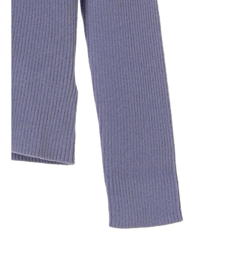 earth music&ecology「やわらかタッチリブタートルネックプルオーバー」|ニット・セーター|