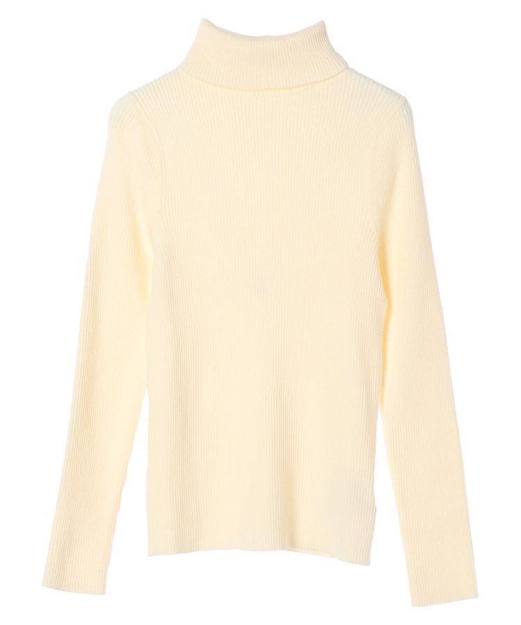 earth music&ecology「やわらかタッチリブタートルネックプルオーバー」|ニット・セーター|