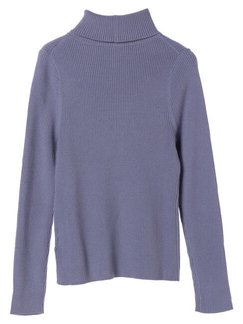 earth music&ecology「やわらかタッチリブタートルネックプルオーバー」|ニット・セーター|