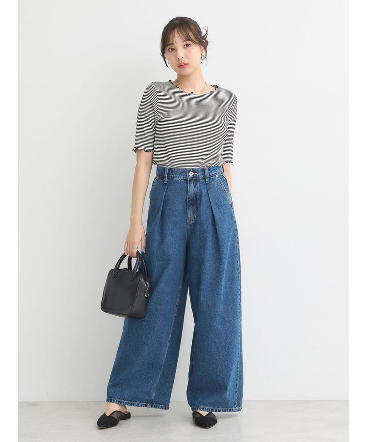 earth music&ecology「メロ-リブプルオーバー」|Tシャツ・カットソー|