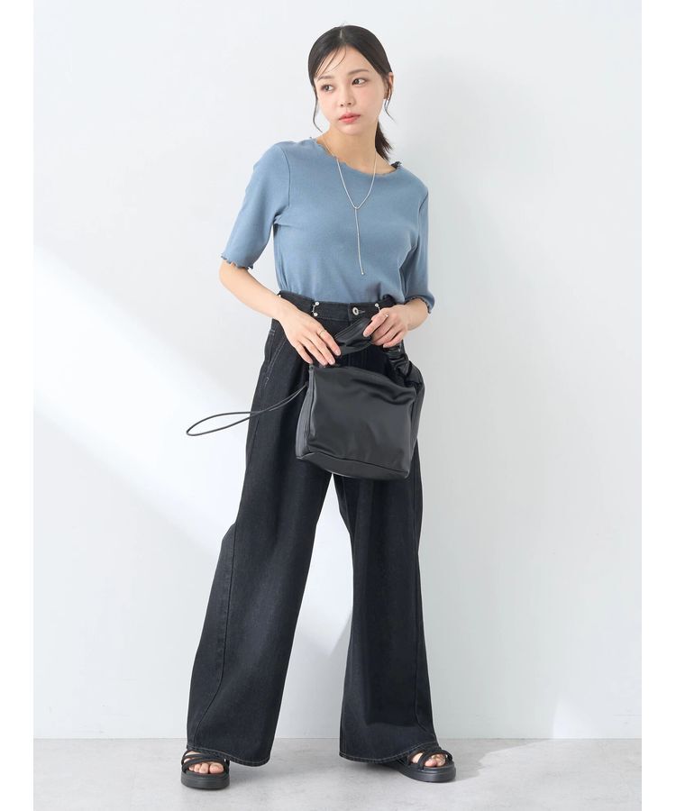 earth music&ecology「メロ-リブプルオーバー」|Tシャツ・カットソー|