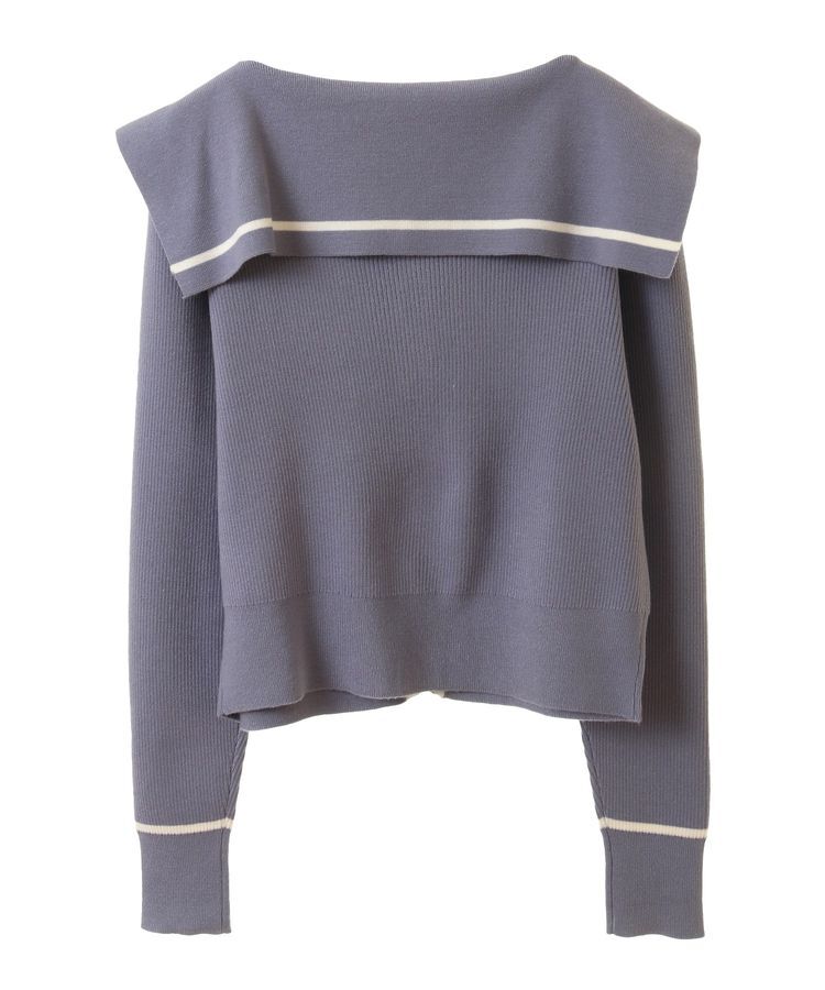 earth music&ecology「ビッグカラーカーディガン」|カーディガン|