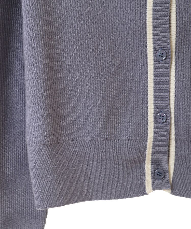 earth music&ecology「ビッグカラーカーディガン」|カーディガン|