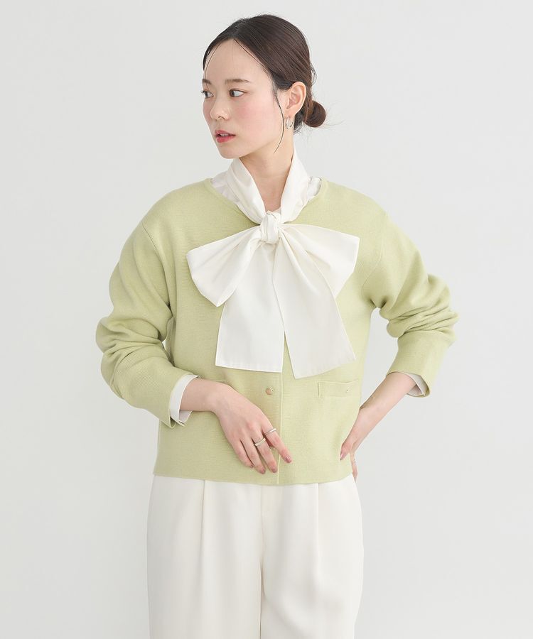 earth music&ecology「スポンディッシュポケット付きカーディガン」|カーディガン|