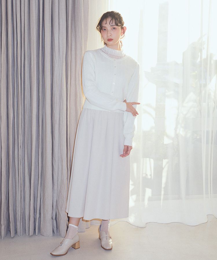 earth music&ecology「レースドッキングプルオーバー」|Tシャツ・カットソー|