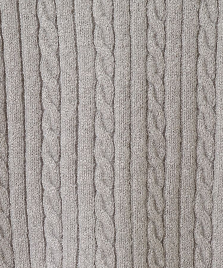 earth music&ecology「ミニケーブルコンパクトカーディガン」|カーディガン|