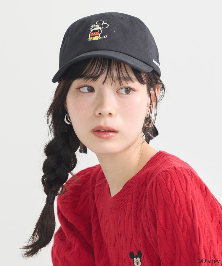 earth music&ecology「<Disney>松本セイジ キャップ」|その他|Black