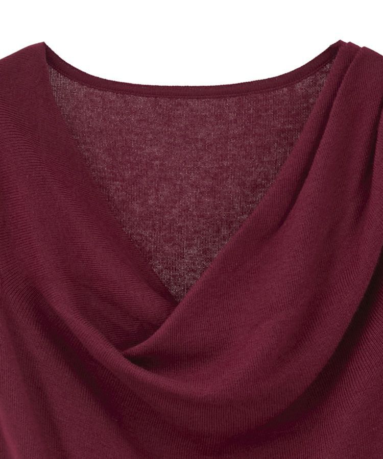 earth music&ecology「ドレープニットプルオーバー」|ニット・セーター|