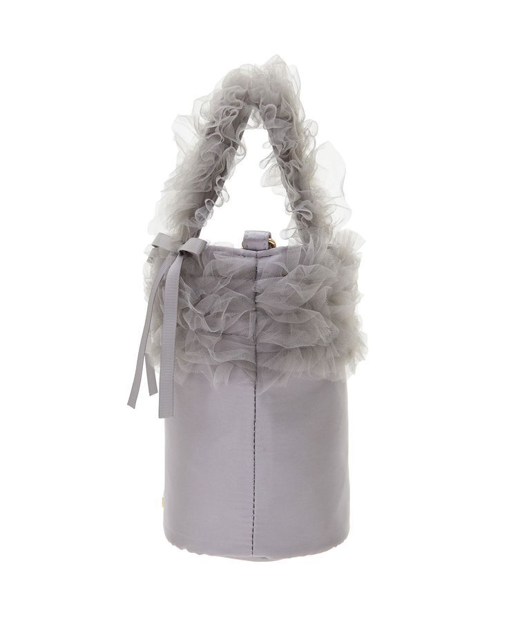 Maison de FLEUR「チュールフリルハンドル2Wayトートバッグ」|トートバッグ|