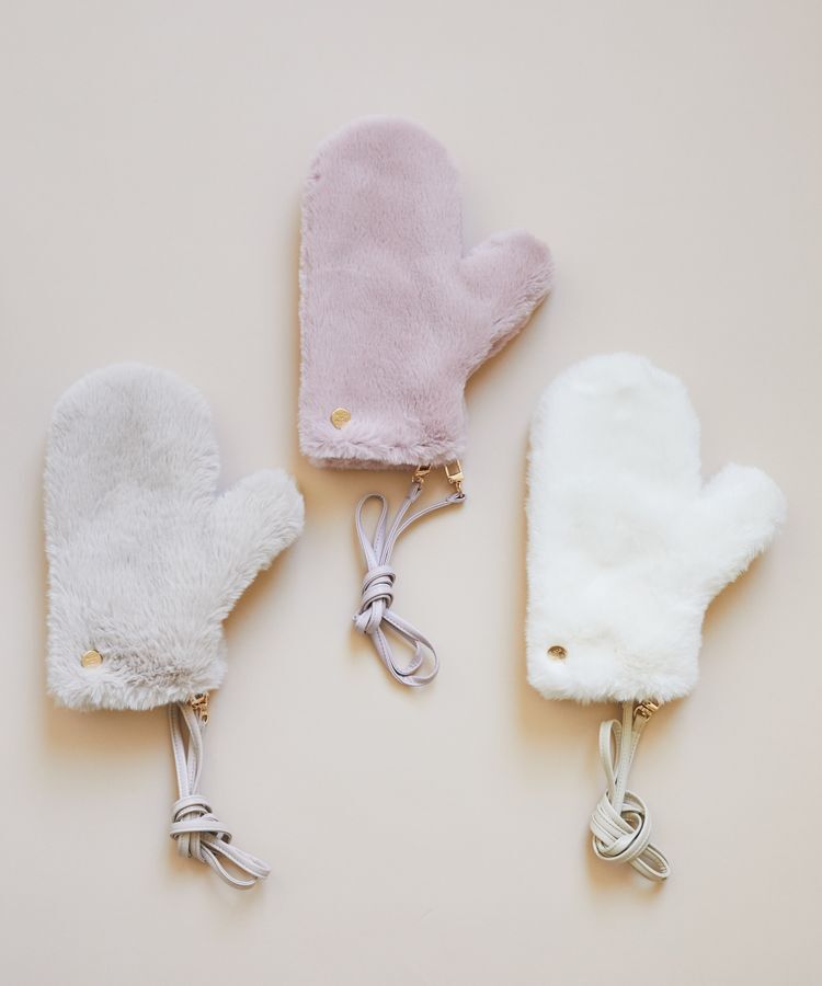 Maison de FLEUR「コード付きファーミトン」|その他|