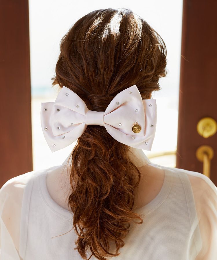 Maison de FLEUR「ラインストーンバレッタ」|その他|