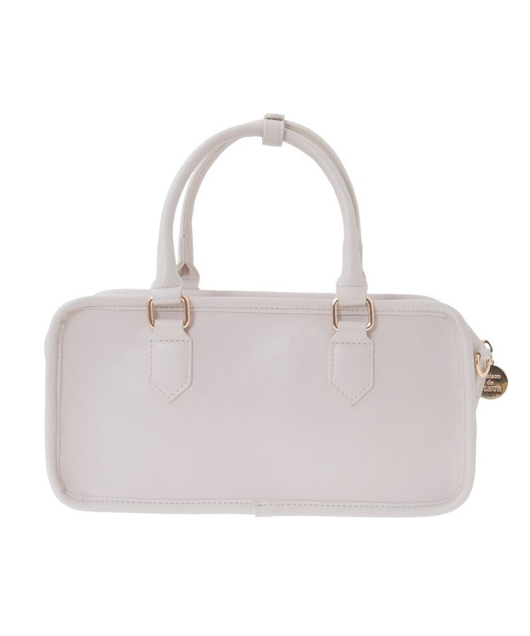 Maison de FLEUR「ピンクマニアスクエア2Wayトートバッグ」|トートバッグ|