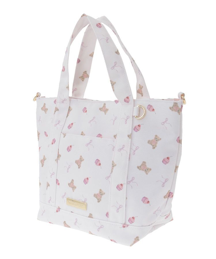 Maison de FLEUR「ベア総柄2Wayトートバッグ」|トートバッグ|