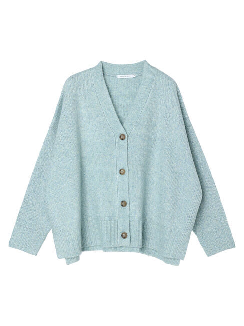  「カラーMIXニットカーディガン」|カーディガン|