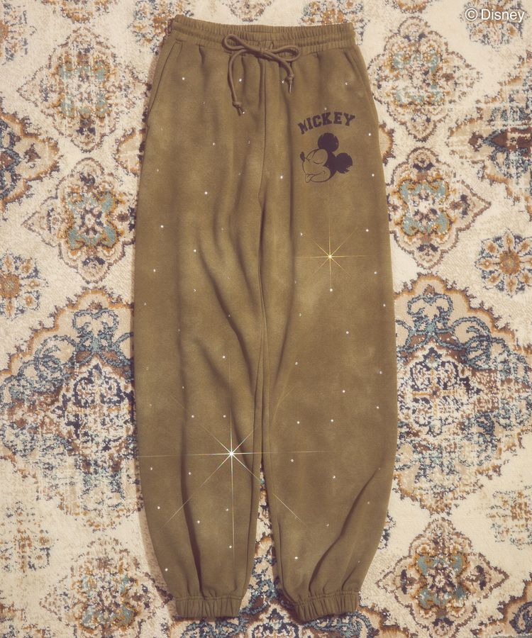 AMERICAN HOLIC「ラインストーンスウェットパンツ/Disney」|その他|