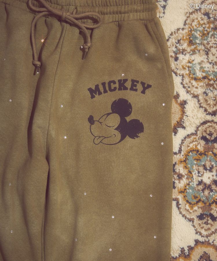 AMERICAN HOLIC「ラインストーンスウェットパンツ/Disney」|その他|