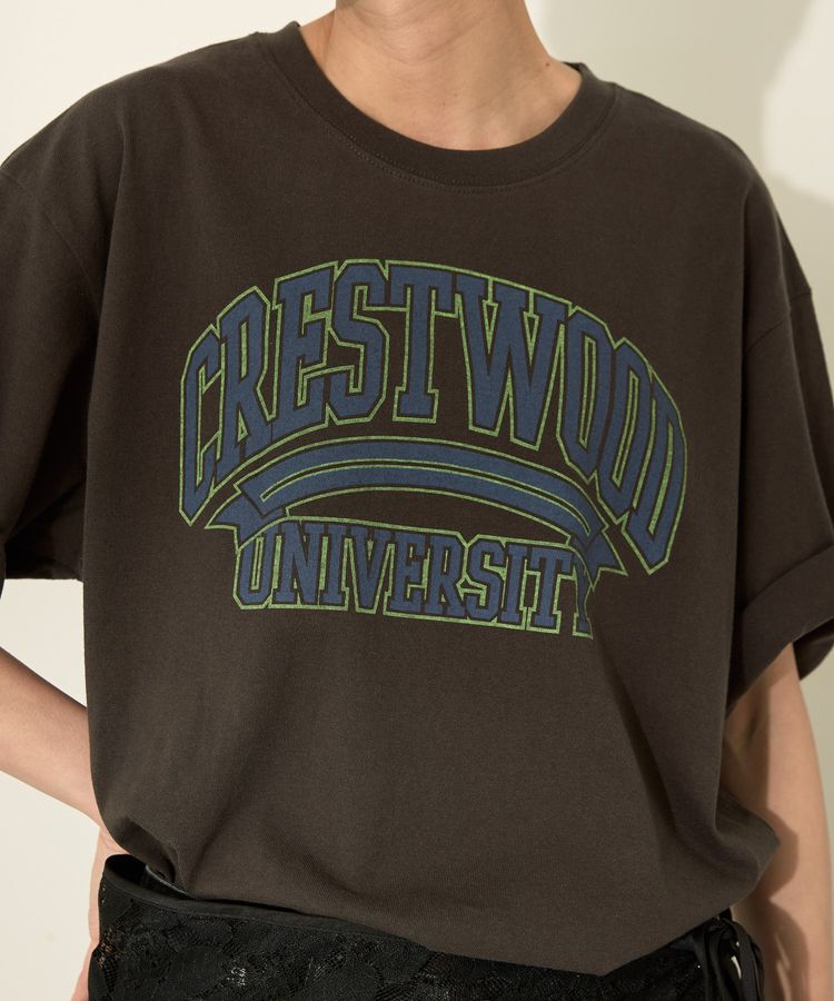 AMERICAN HOLIC「バイオウォッシュ加工ロゴTシャツ」|Tシャツ・カットソー|