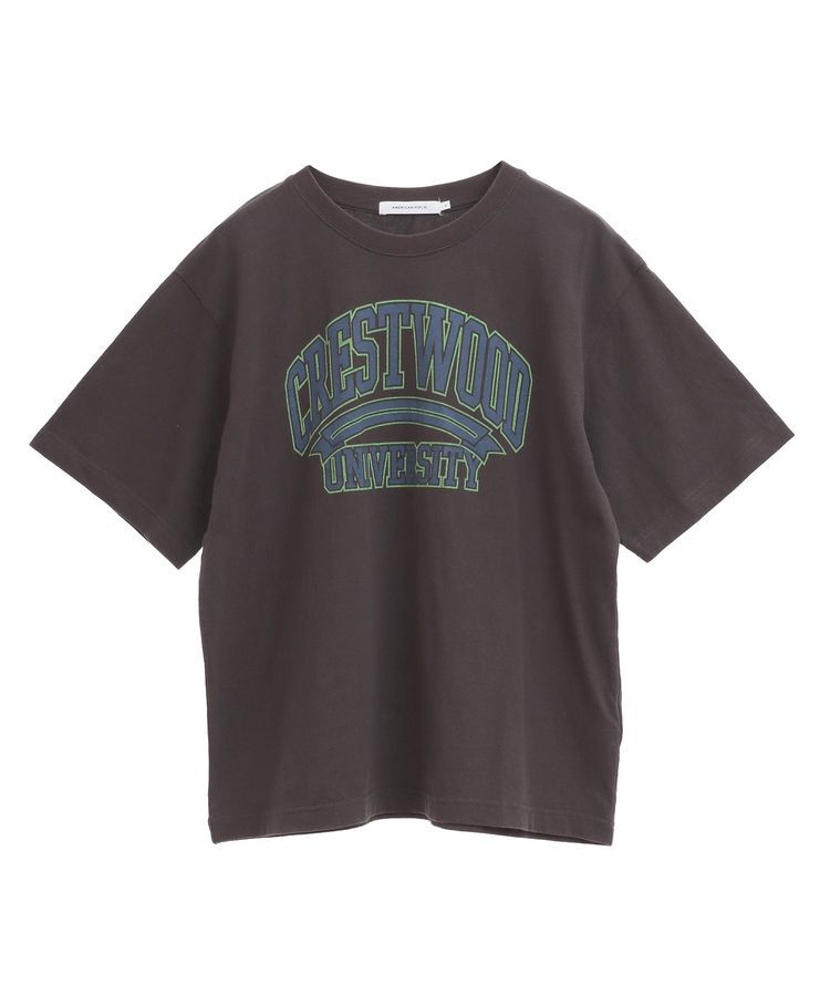 AMERICAN HOLIC「バイオウォッシュ加工ロゴTシャツ」|Tシャツ・カットソー|