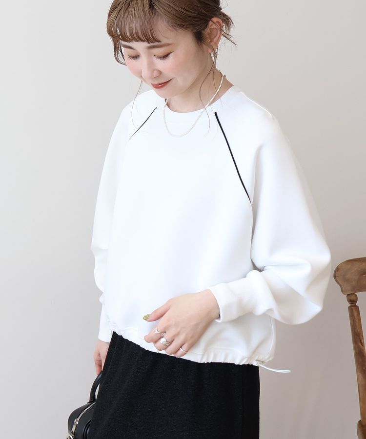 AMERICAN HOLIC「スポーツMIXプルオーバー」|スウェット・ジャージ|Off White