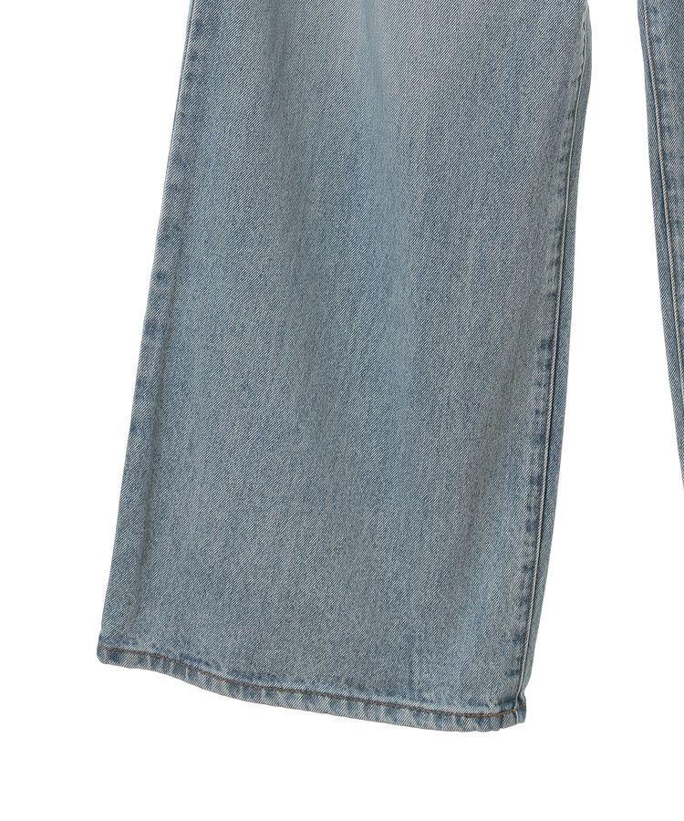 AMERICAN HOLIC「タックワイドデニム」|デニム|