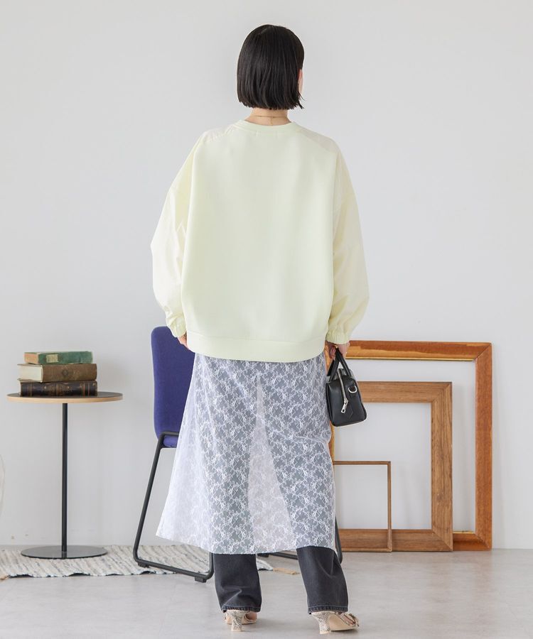 AMERICAN HOLIC「異素材コクーンポンチプルオーバー」|Tシャツ・カットソー|