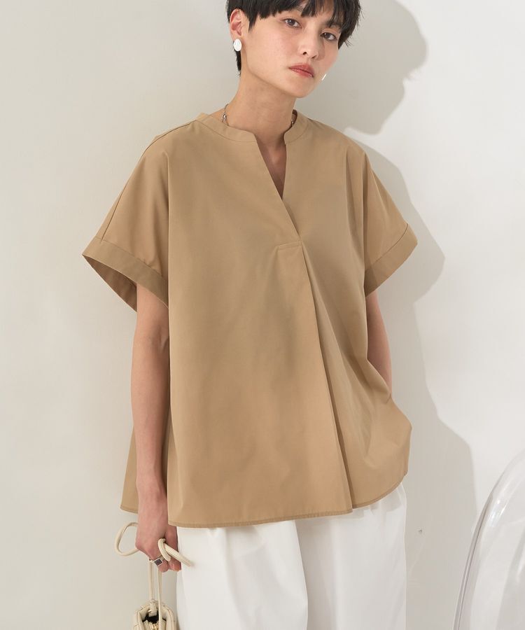 AMERICAN HOLIC「スキッパー半袖シャツ」|シャツ・ブラウス|