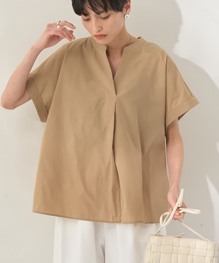 AMERICAN HOLIC「スキッパー半袖シャツ」|シャツ・ブラウス|