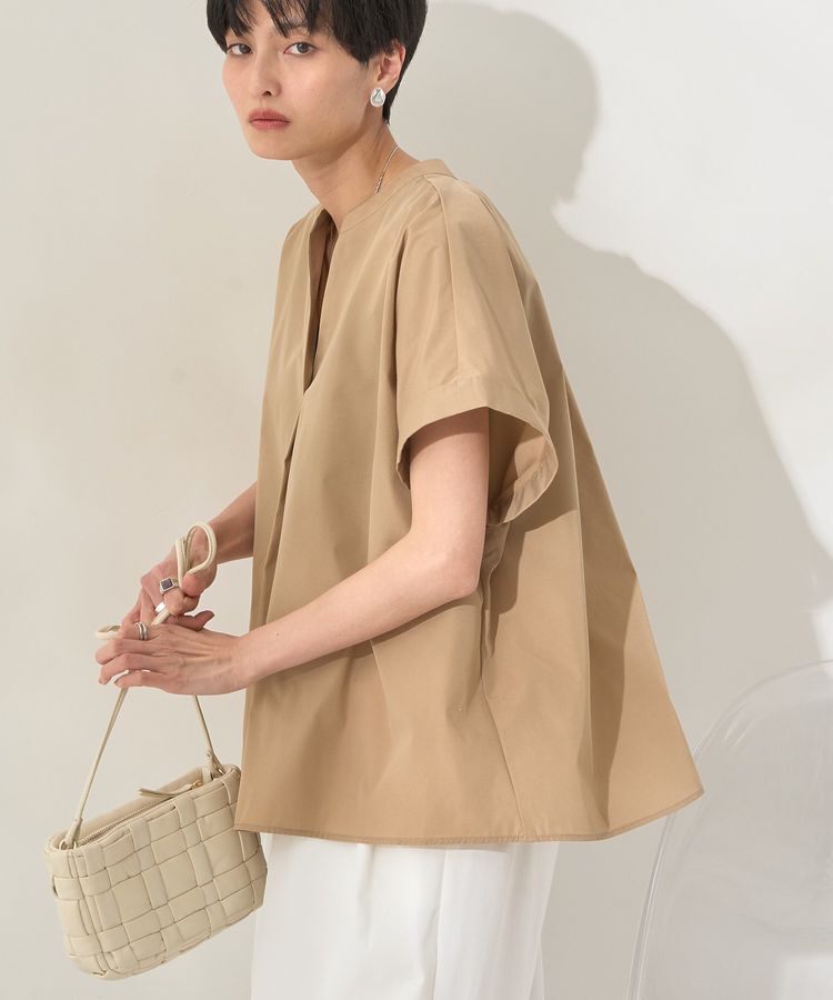 AMERICAN HOLIC「スキッパー半袖シャツ」|シャツ・ブラウス|