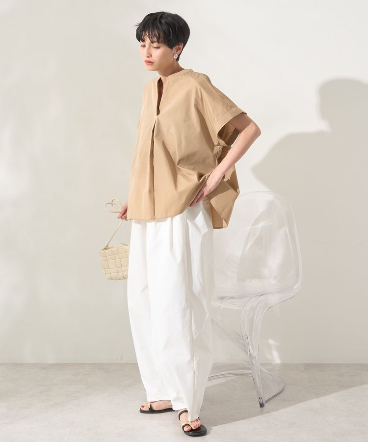 AMERICAN HOLIC「スキッパー半袖シャツ」|シャツ・ブラウス|