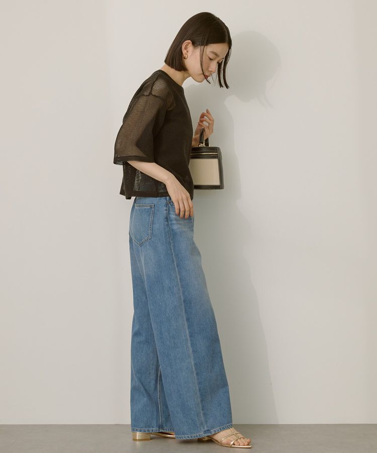 AMERICAN HOLIC「メッシュボックスTシャツ」|Tシャツ・カットソー|