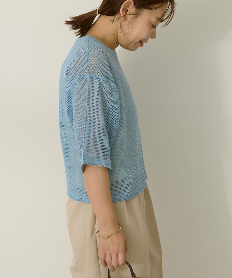 AMERICAN HOLIC「メッシュボックスTシャツ」|Tシャツ・カットソー|