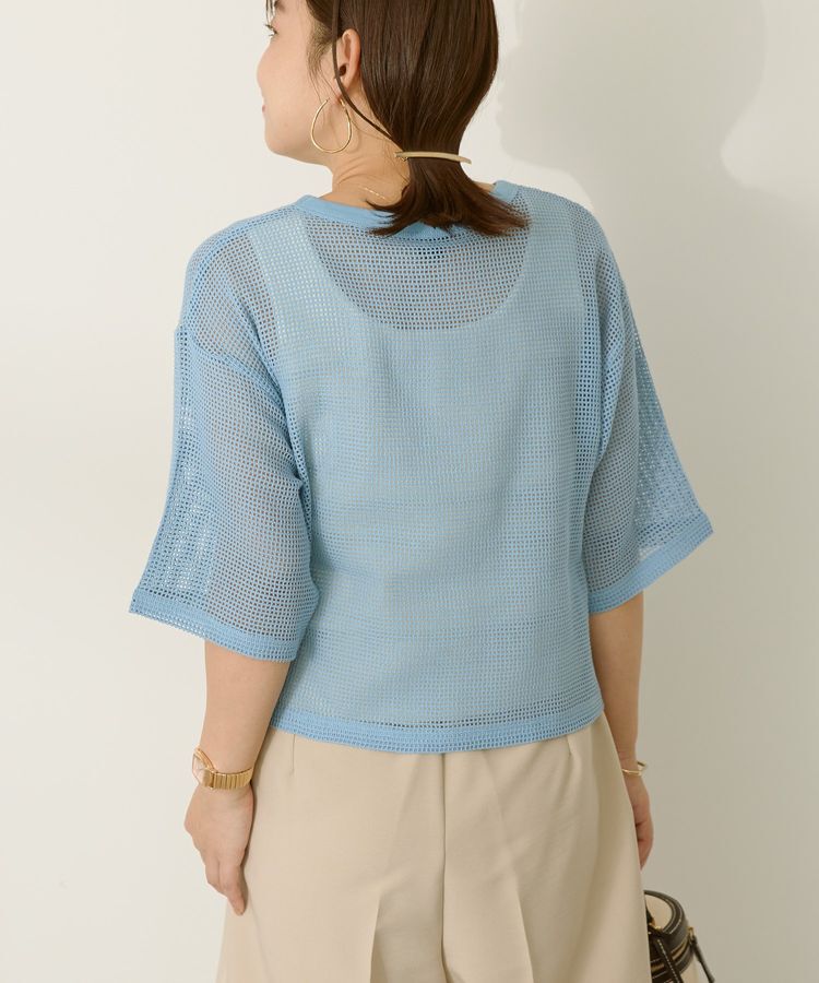 AMERICAN HOLIC「メッシュボックスTシャツ」|Tシャツ・カットソー|