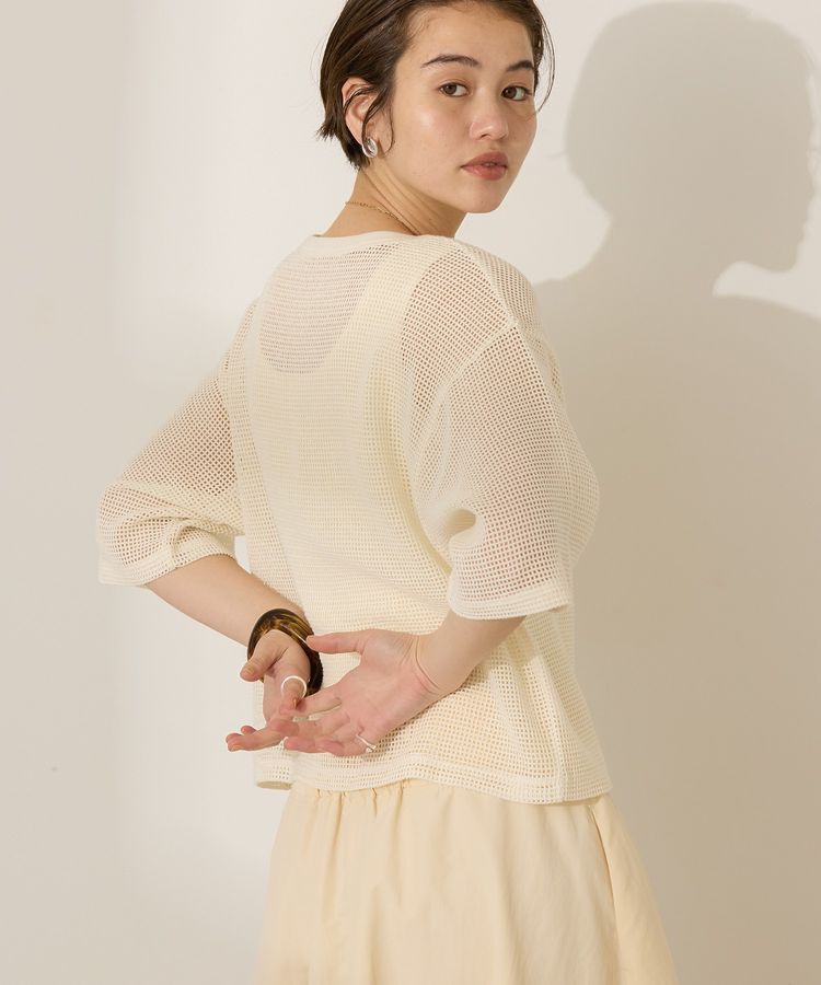 AMERICAN HOLIC「メッシュボックスTシャツ」|Tシャツ・カットソー|