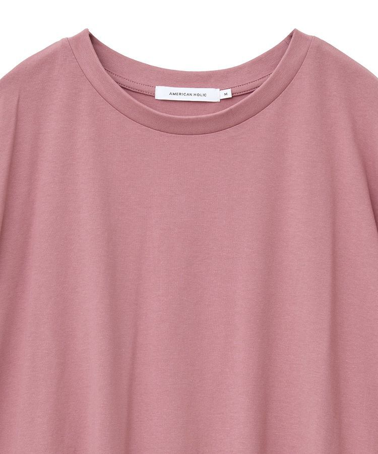AMERICAN HOLIC「バックフリル半袖プルオーバー」|Tシャツ・カットソー|