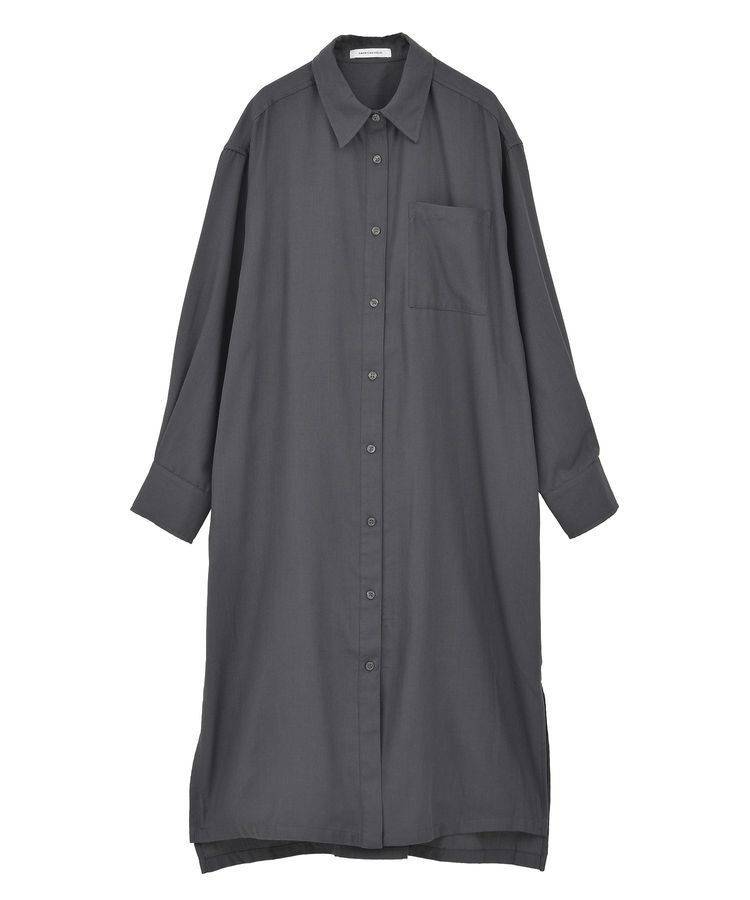 AMERICAN HOLIC「T/Rカルゼロングシャツワンピース」|ワンピース|