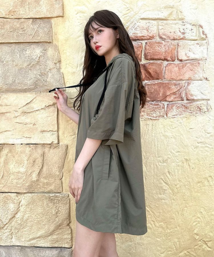 Green Parks「[ユニセックス]ハーフZipナイロンプルオーバー」|Tシャツ・カットソー|