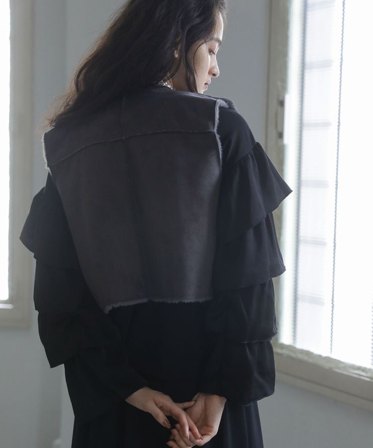 Green Parks「■ESCAR フラッフィーベスト」|ベスト・ジレ|