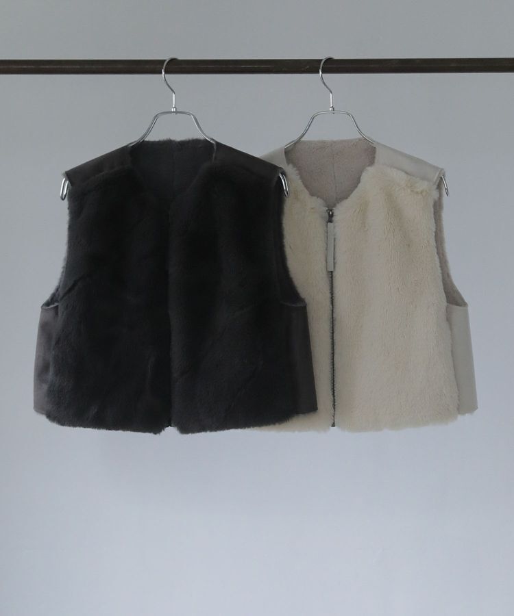 Green Parks「■ESCAR フラッフィーベスト」|ベスト・ジレ|