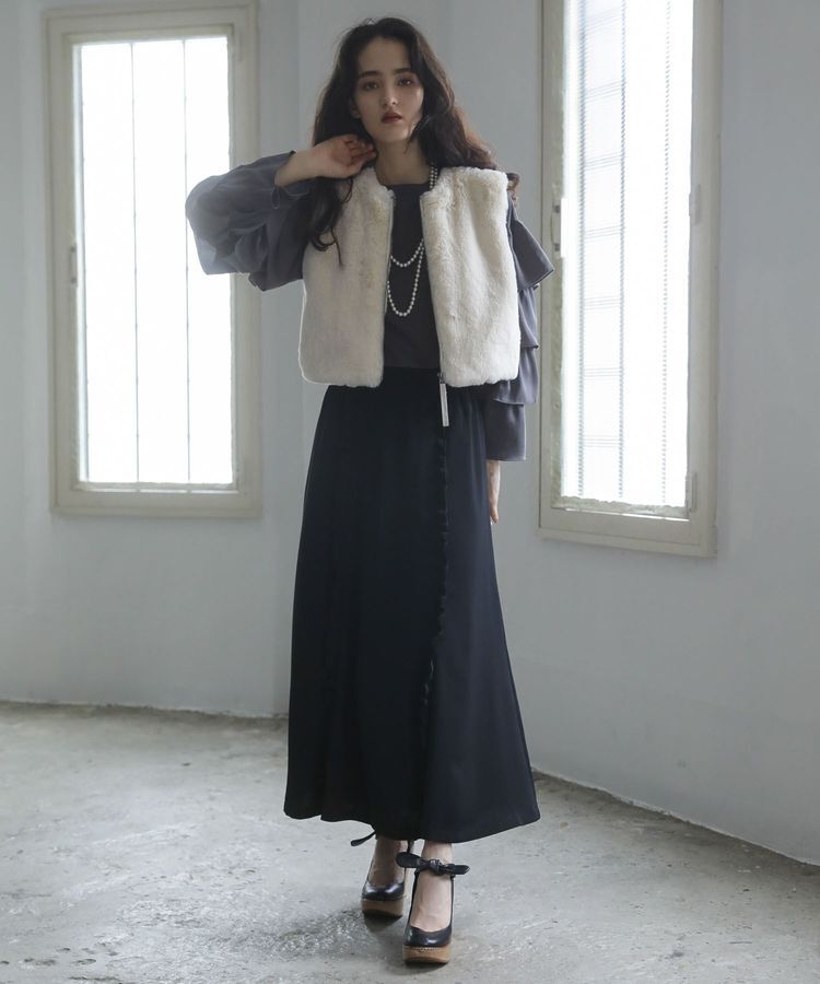 Green Parks「■ESCAR フラッフィーベスト」|ベスト・ジレ|