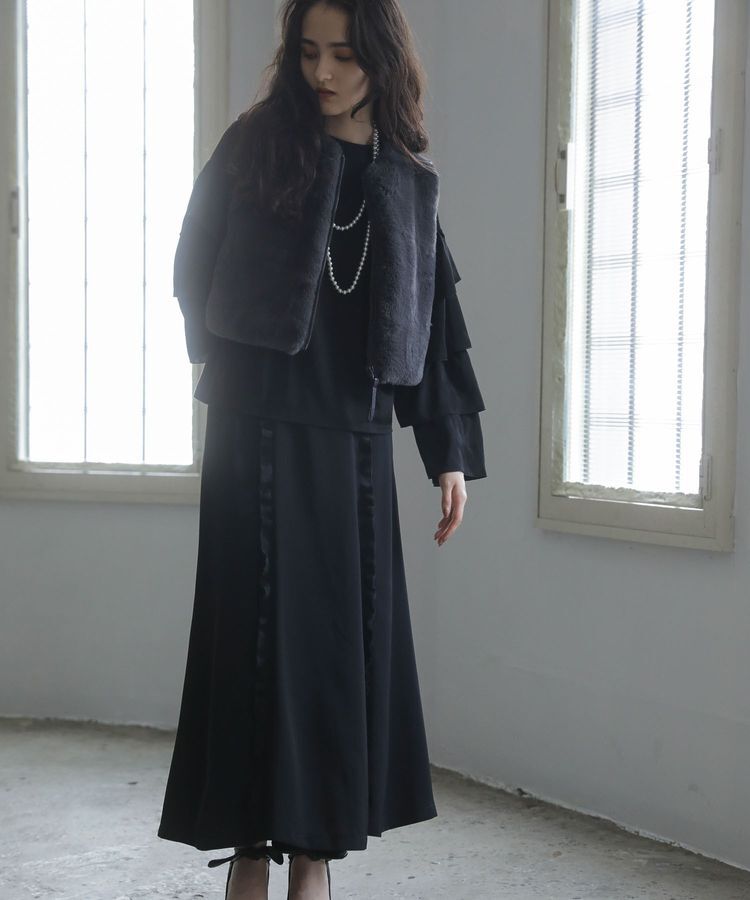 Green Parks「■ESCAR フラッフィーベスト」|ベスト・ジレ|