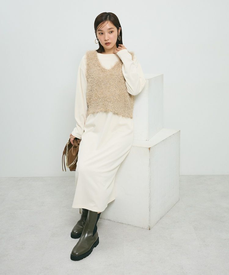 Green Parks「SET2点ベスト+リブワンピース」|ワンピース|