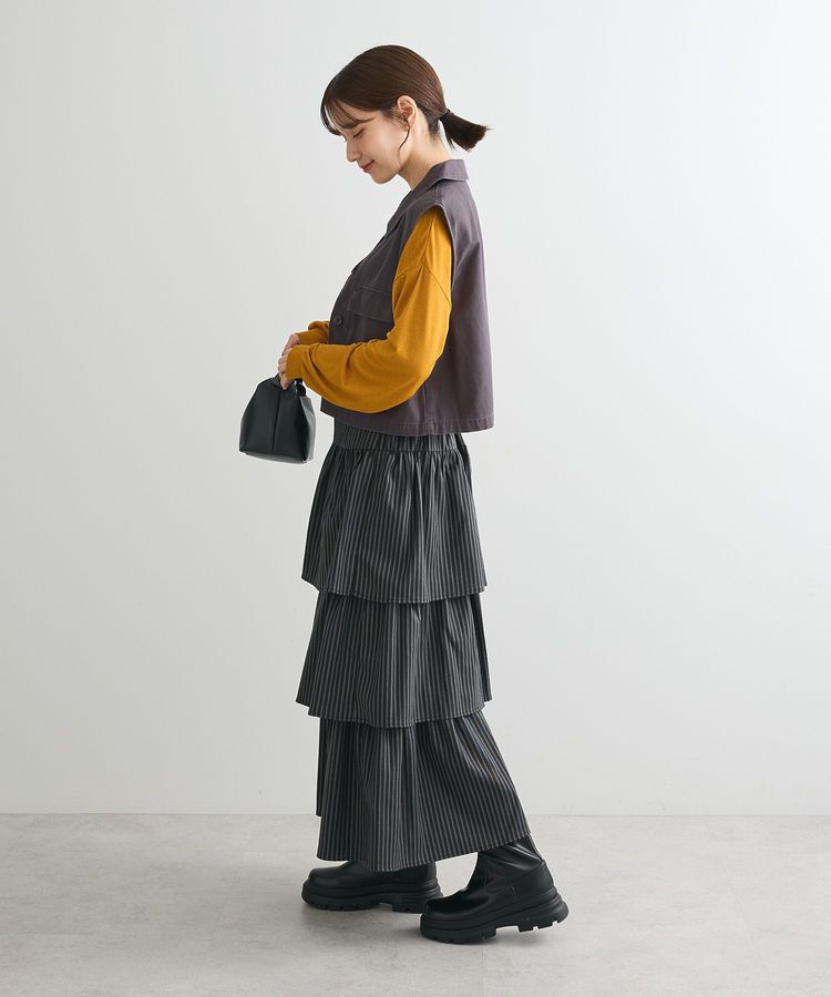 Green Parks「・SUGAR SPOON ミリタリーショートベスト」|ベスト・ジレ|