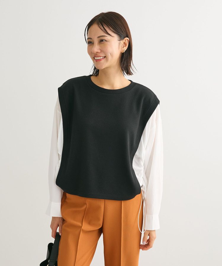 armonia「リップルドッキングシャーリングプルオーバー」|Tシャツ・カットソー|