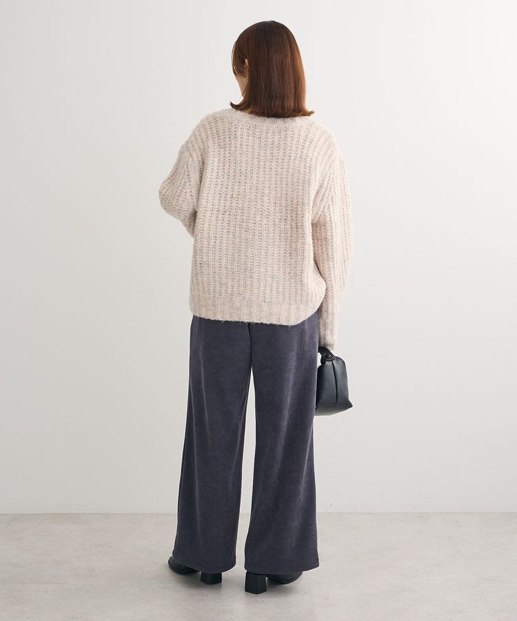 Green Parks「ざっくりローゲージニットプルオーバー」|ニット・セーター|
