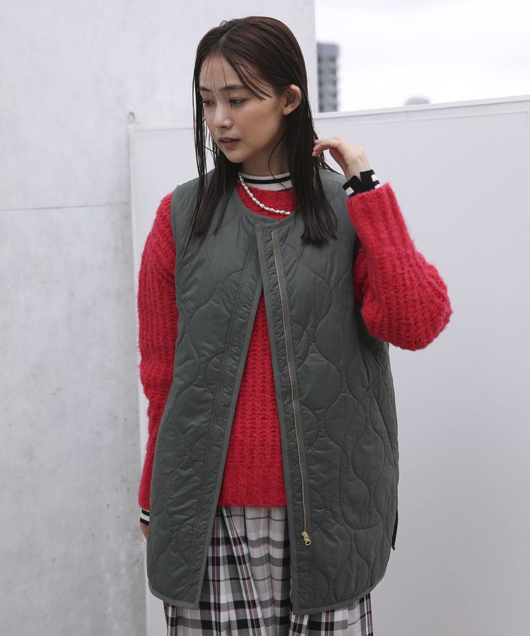 Green Parks「ざっくりローゲージニットプルオーバー」|ニット・セーター|