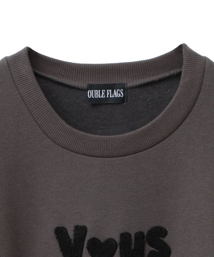 Green Parks「・DOUBLE FLAGS サガラ刺繍スウェット」|スウェット・ジャージ|