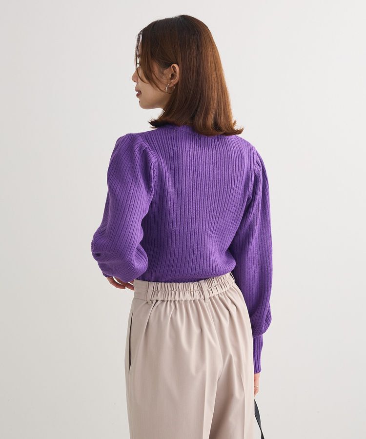 Green Parks「洗える パフニットプルオーバー」|ニット・セーター|