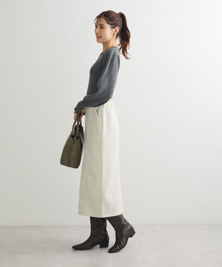 Green Parks「洗える パフニットプルオーバー」|ニット・セーター|