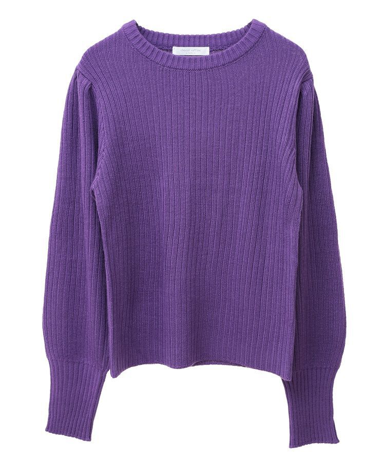 Green Parks「洗える パフニットプルオーバー」|ニット・セーター|